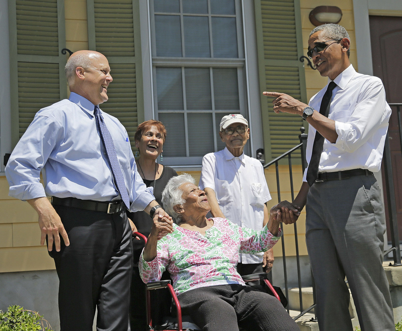 Obama visit President Barack Obama visits New Orleans for 10th